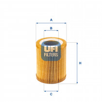 Масляный фильтр UFI 25.164.00