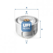 Масляный фильтр UFI 25.901.00