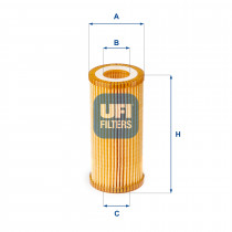 Масляный фильтр UFI 25.153.00