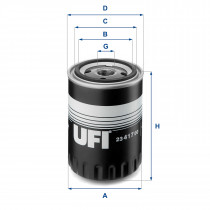 Масляный фильтр UFI 23.417.00