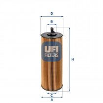 Масляный фильтр UFI 25.068.00