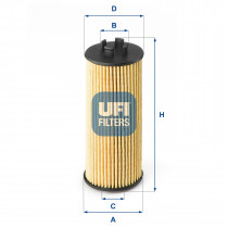 Масляный фильтр UFI 25.185.00