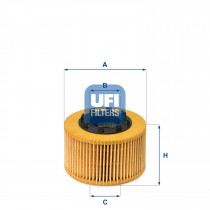 Масляный фильтр UFI 25.015.00