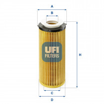 Масляный фильтр UFI 25.096.00