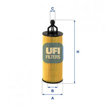 Масляный фильтр UFI 25.251.00