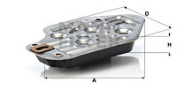 Гидрофильтр, автоматическая коробка передач MANN H2426KIT