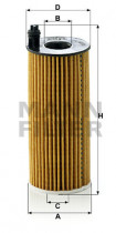 Масляный фильтр MANN HU6004X