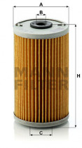 Масляный фильтр MANN H614X