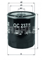 Масляный фильтр KNECHT OC237/1