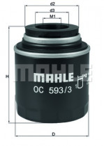 Масляный фильтр KNECHT OC593/3