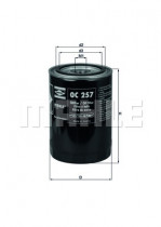 Масляный фильтр KNECHT OC257