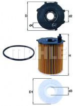 Масляный фильтр KNECHT OX171/2D