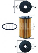 Масляный фильтр KNECHT OX205/2D