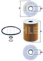 Оливний фільтр KNECHT OX355/3D