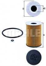 Масляный фильтр KNECHT OX787D