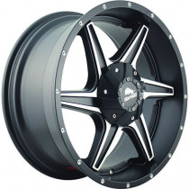 Литые диски Buffalo BW-011 20x9,0 PCD5x150 ET38 110,1 Satin-Black_Machined