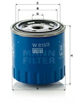 Масляный фильтр MANN W815/3