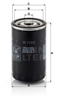 Масляный фильтр MANN W719/5