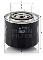 Масляный фильтр MANN W1126
