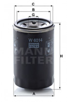 Масляный фильтр MANN W6014