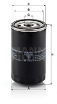Масляный фильтр MANN W719/1