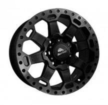 Литые диски Buffalo BW-200 17x8,0 PCD6x139,7 ET55 106,3 MATTE-BLACK-W_MACHINED-DARK-TI