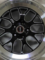 Литые диски Cast Wheels CW7009 18x8,5 PCD5x120 ET20 72,6 Black_Machining_Lip_Miling