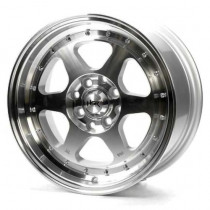 Литые диски Cast Wheels CW770 15x7,0 PCD4x100 ET35 73,1 Silver_Machine_Face_Lip
