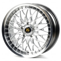 Литые диски Cast Wheels CW703 17x7,5 PCD5x114,3 ET35 73,1 Hyper_Silver_Machined_Lip_CR