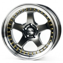 Литые диски Cast Wheels CW1091 19x9,5 PCD5x120 ET22 72,6 Hyper_Black_Machined_Lip_GR