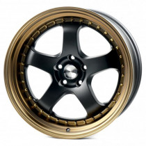Литые диски Cast Wheels CW1091 19x9,5 PCD5x112 ET22 66,6 Matte_Black_Machined_Lip_Bronz