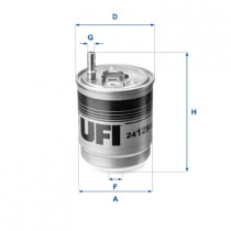 Топливный фильтр UFI 24.129.00