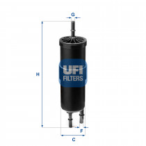 Топливный фильтр UFI 31.962.00