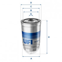 Топливный фильтр UFI 24.351.01