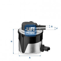 Топливный фильтр UFI 55.170.00