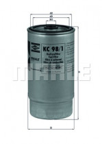 Топливный фильтр KNECHT KC98/1