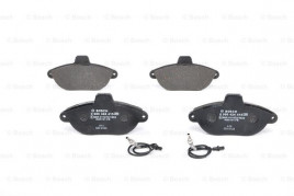Комплект тормозных колодок, дисковый тормоз BOSCH 0 986 424 415