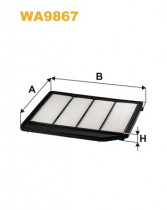 Воздушный фильтр WIX FILTERS WA9867