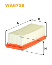 Воздушный фильтр WIX FILTERS WA6728