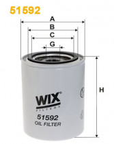 Масляный фильтр WIX FILTERS 51592