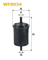Топливный фильтр WIX FILTERS WF8034