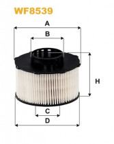 Топливный фильтр WIX FILTERS WF8539