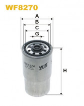 Топливный фильтр WIX FILTERS WF8270