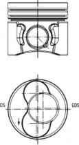 Поршень KOLBENSCHMIDT 40422620
