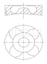 Поршень Mahle 010 04 01