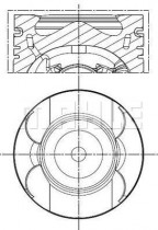 Поршень Mahle 001 PI 00133 000