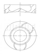 Поршень Mahle 021 PI 00123 002