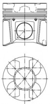 Поршень KOLBENSCHMIDT 40079600