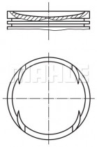 Поршень Mahle 030 89 00