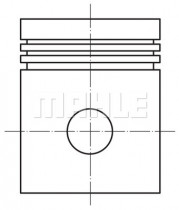 Поршень MAHLE 0156102